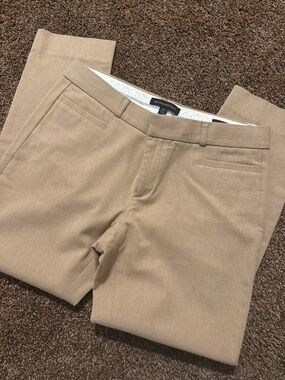 Banana Republic Tan Sloan Slim Dress Pants